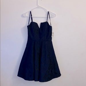 Dark Navy Blue Night Dress
